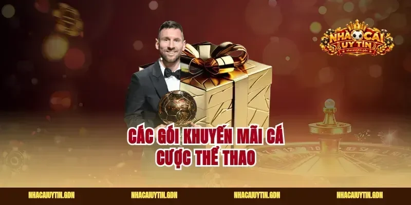 Các gói khuyến mãi cá cược thể thao
