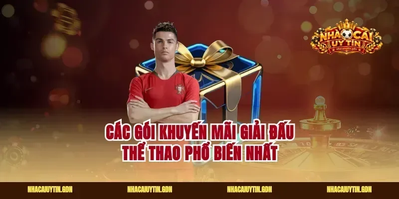 Các gói khuyến mãi giải đấu thể thao phổ biến nhất
