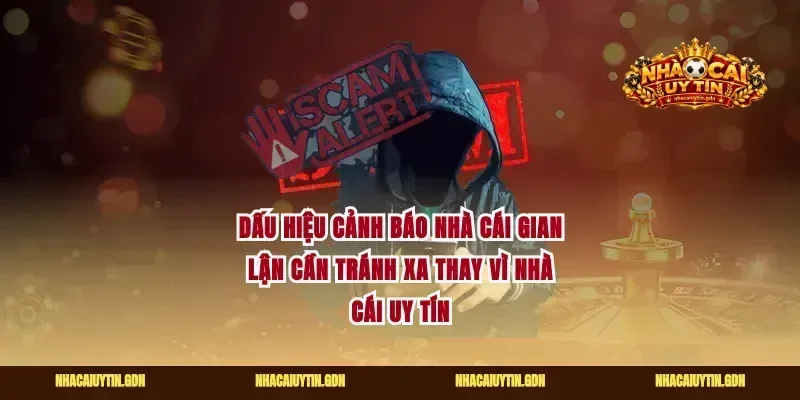 Dấu hiệu cảnh báo nhà cái gian lận cần tránh xa thay vì nhà cái uy tín