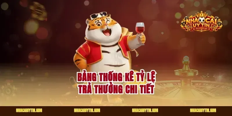 Bảng thống kê tỷ lệ trả thưởng chi tiết